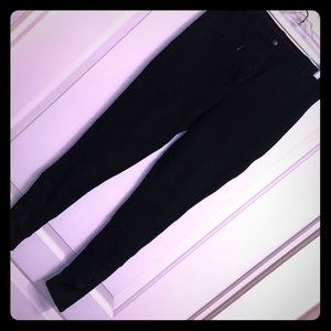 Black knee patch breeches